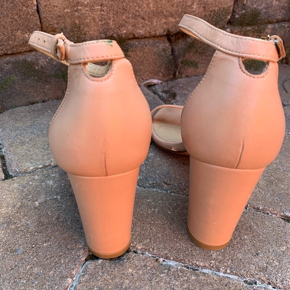 Stuart Weitzman Nearly Nude Sandal, Sz 7.5 W - Picture 12 of 12